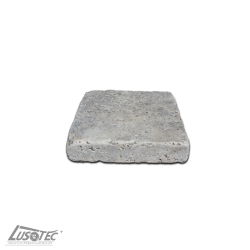 Pavés 10x10x3 Travertin silver